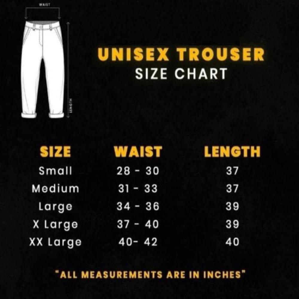Men Cotton Track Suit Yellow Relax Print Black Drawstring Waist